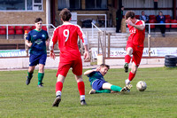 Football, Ryde Saints A V Bembridge A, Smallbrook